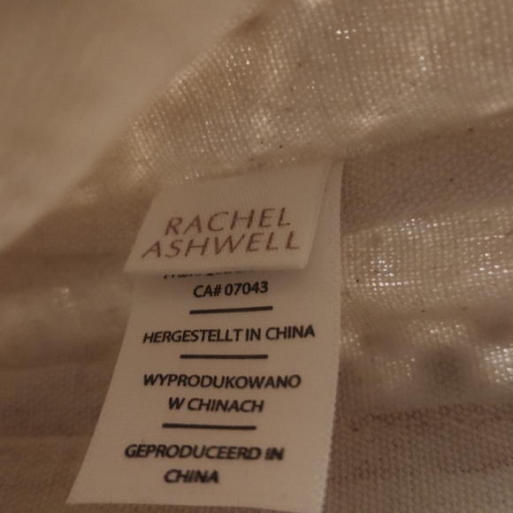 Rachel Ashwell Brown, tan, and cream Beaded Envelope Bag. Never used. - Picture 3 of 5